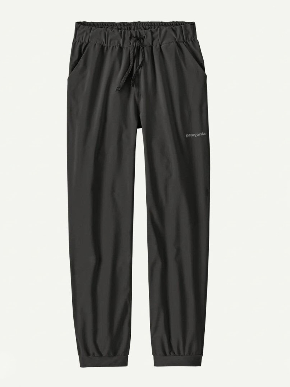 Patagonia Terrebonne kids black jogger hiking pants